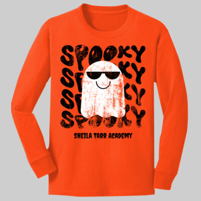 Youth Long Sleeve Shirt - Fall Holidays - Ghost Thumbnail