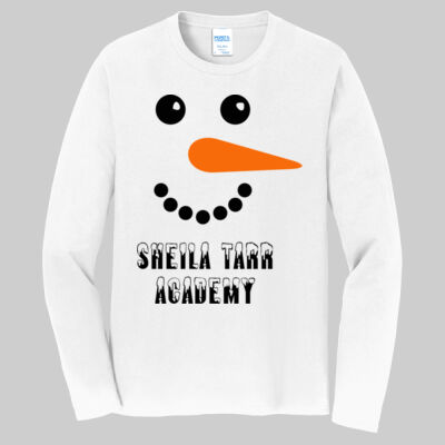 Adult Long Sleeve Shirt - Winter Holidays - Snowman Thumbnail