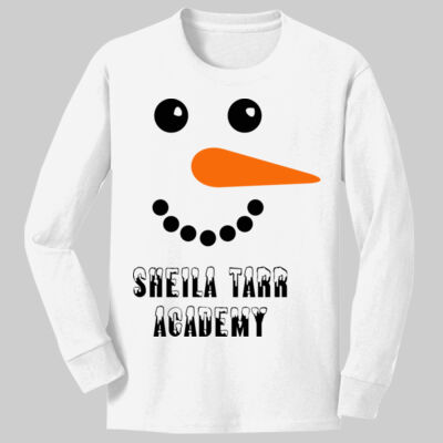 Youth Long Sleeve Shirt - Winter Holidays - Snowman Thumbnail