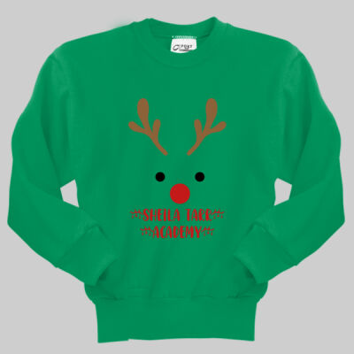 Youth Crewneck - Winter Holidays - Reindeer Thumbnail
