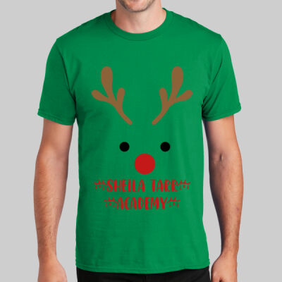 Adult T-Shirt - Winter Holidays - Reindeer Thumbnail
