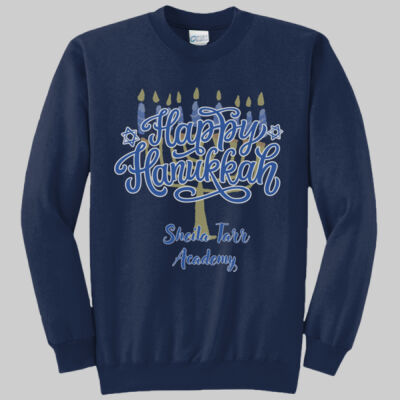 Adult Crewneck - Winter Holidays - Happy Hanukkah Thumbnail