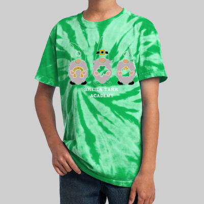 Youth Tie-Dye T-Shirt - Spring - Leprechaun's  Thumbnail