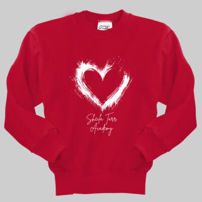 Youth Crewneck - Spring - Valentine's Heart Thumbnail