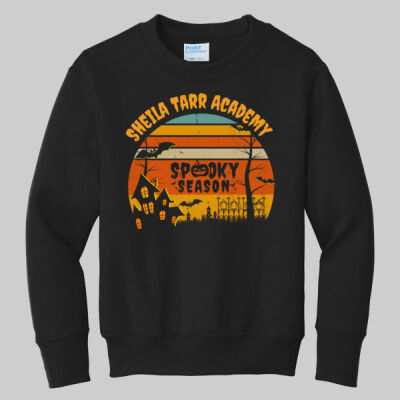 Youth Crewneck - Fall Holidays - Haunted House Thumbnail