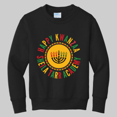 Youth Crewneck - Winter Holidays - Happy Kwanzaa Thumbnail
